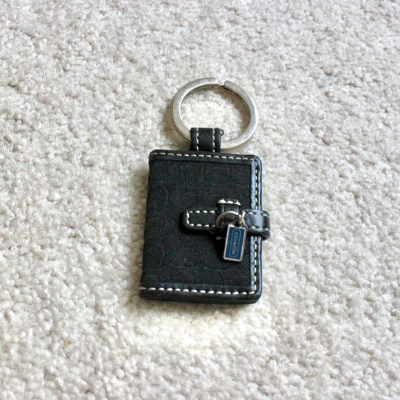 Coach photo keychain